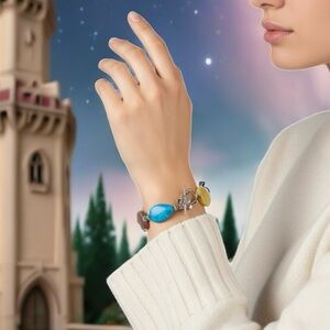 0033 Multi Gemstone Bracelet 8 1/2"